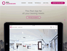 Tablet Screenshot of leasingboard.com